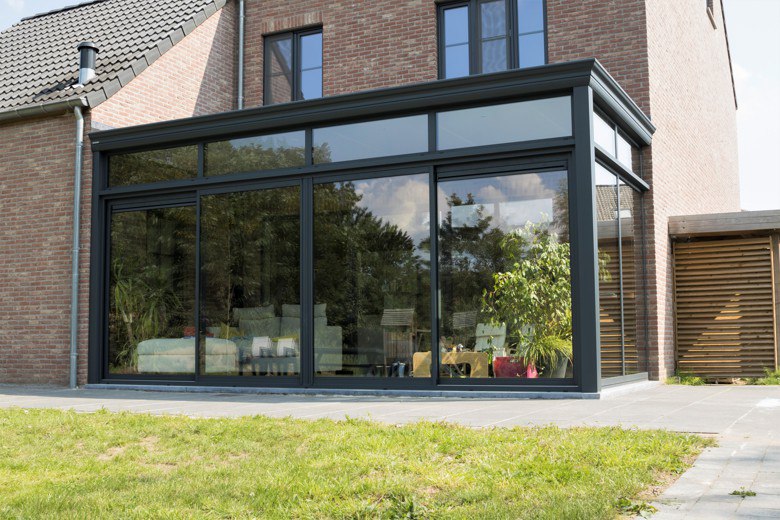 Aluminium leefveranda