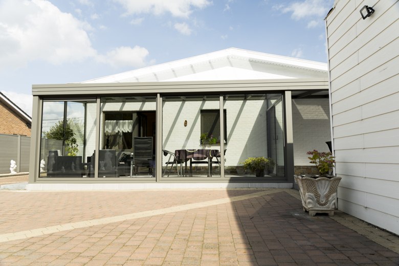Veranda met terrasoverkapping